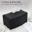 Κάλυμμα για χαρτομάντιλα από δέρμα PU 9,5x5x5in μαύρο 5