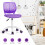 Περιστρεφόμενη καρέκλα γραφείου με κάθισμα από πλέγμα και ρύθμιση ύψους 5