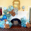 Dusty Blue Earth-ballonger 30 cm 2