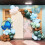 Dusty Blue Earth-ballonger 30 cm 5