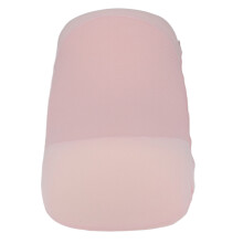 Cuscino lombare in memory foam rosa pesca 55x26x11 cm