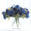 4 Navy Blue Silk Rose Bushes 12 in 3