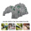 Tineasur Toy Train Accessory Cave Model Grey Plastic 1Set 4