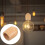 Ensemble de pied de lampe en bois brun de style chinois (1 ensemble) 4