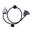 1 Pcs CPS Sensor Crankshaft Position Sensor & 1 Pcs Detonation Knock Sensor 8