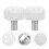 2pcs Roller Skate Toe Stop Plug Roller Skate Toe Stopper Roller Skate Brake Roller Skate Accessory 8