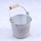 Iron Flower Bucket with Antique Finish 3