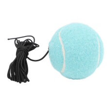 Blauer Tennis-Trainingsball mit Schnur, Gummi + Filz, Selbstübungstool