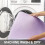 Memory Foam Bath Mat Non-Slip Lavender 60x17 in 4