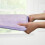 Memory Foam Bath Mat Non-Slip Lavender 60x17 in 5