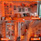 2 μπαταρίες LED με λαμπάκια Halloween για νεράιδες, 400 LED, πορτοκαλί σπάγκος 132 ποδιών, 8 4