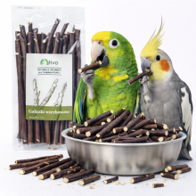 Gałązki Wierzbowe Dla Papug - Naturalny Gryzak I Element Foragingu | 100 G