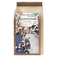 Premium Parrot Food -Ekologiczny Słonecznik Łuskany - Dla Wszystkich Papug 100G