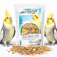 Premium Parrot Food- Australian Parakeet Mix - Pokarm Dla Nimf I Innych Średnich Australijskich Papug 1 Kg
