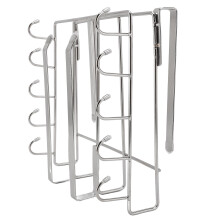 Unter dem Schrank hängendes Regal 868 g 26,5 25 3 cm Silber