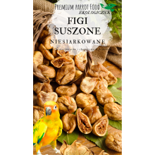 Premium Parrot Food- Ekologiczne Figi Dla Wszystkich Papug 100G