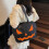 Τσάντα Halloween Tote για γυναίκες με κολοκύθα, νυχτερίδα, φάντασμα, τσάντα ώμου, μόδα, 2
