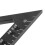 3D Multi-Angle Aluminum Measuring Ruler, 9.8x8.1x10cm Triangular Square 11