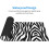 Zebra Texture Extended Gaming Mouse Pad, 31,511,8 ίντσες, αντιολισθητική βάση από καουτσούκ και 2
