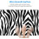 Zebra Texture Extended Gaming Mouse Pad, 31,511,8 ίντσες, αντιολισθητική βάση από καουτσούκ και 3