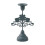 Vintage Iron Flower-Shaped Candle Holder 1 Pack 2