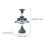 Vintage Iron Flower-Shaped Candle Holder 1 Pack 3