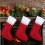 10 Pack Felt Christmas Stockings 38 cm 5