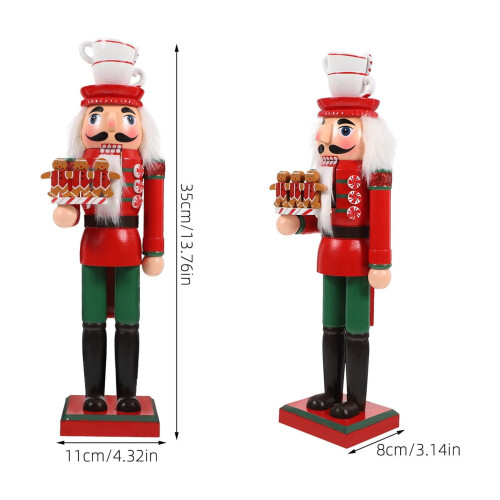 Wooden Nutcracker Figurine 35 cm 1