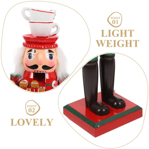 Wooden Nutcracker Figurine 35 cm 2