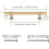 Gold Cabinet Handles Brushed Brass 10 Pack 5 Inch 2