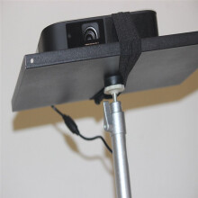 Projector Tray Bracket Tripod Floor-To-Ceiling Tray for Tripod Computer Floor-Standing Bracket Pan-Tilt 39cmx29cm