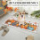 Fall Kitchen Rugs Set of 3 – Non-Slip Washable Polyester 3