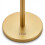 ZISH Toilet Roll Holder Free Standing - Gold 5