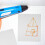 12pcs 3D Blank Stencil Template Stencil Sheets PVC Material Transparent Stencils for Machines 7