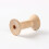 FRCOLOR 50 Pcs Natural Wire Weaving Bobbins Empty Sewing Spools Handmade 7