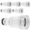KALLORY 6 Pcs Pressure Washer Fitting Car Washing Machine Connector 5