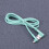 Καλώδιο Micro USB 1M ορθής γωνίας, πλεγμένο καλώδιο δεδομένων USB2.4A έως 90 μοίρες, 6