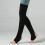 Moderne Dansesokker Sort Akryl 1 Par 6