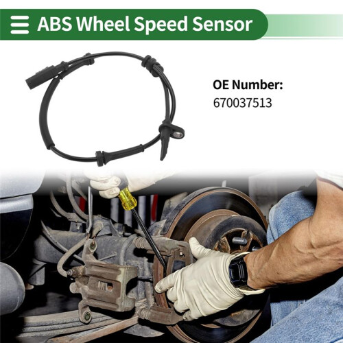 ABS Sensor Wheel Speed Sensor Anti-Lock Braking System Sensor 670037513 for  Levante Ghibli President 1