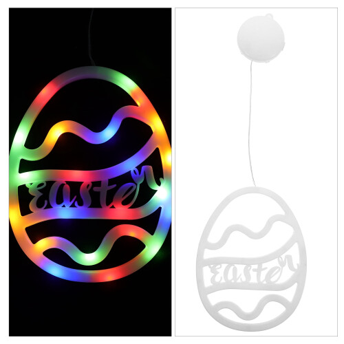 Easter Egg LED Light Decor, White, 45x15.5cm 1