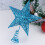 Christmas Tree Toppers Blue Iron Star Topper 1Pack 3