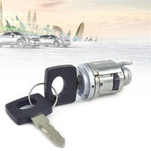 2X Car Ignition Lock Cylinder with Key 1264600604 1264600304 for W124 C124 W201 190E 260E E320