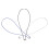 Trash Can Strap Adjustable Elastic Band 3 pcs 8
