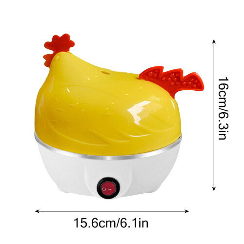 Under $5 Multi-Function Electric Food Steamer Cooker, 7-Egg Capacity with Timer for Kitchen, Versatile Cooking Appliance 2