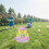 Wooden Easter Bunny & Egg Ground Insert Decoration 5