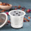 kaffekapsel Kaffefilterkopp rostfritt stål 1 set 3