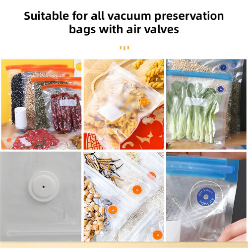 Scelleuse sous vide portable sans fil ACDANC avec mini scelleuse de sacs rechargeable par USB 2
