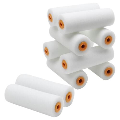 10pcs Small Paint Rollers Sponge Cover Home Decoration Coating Use 2