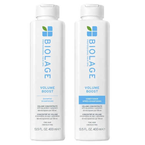 Living Proof Biolage Volume Boost Shampoo 400ml & Conditioner 400ml Duo