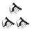 3Sets Mma Groin Guard Herren Elastischer Sport Cup Mit Baumwollstoff 9